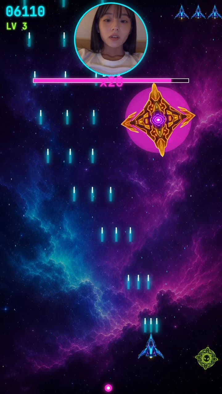Neon Star Blaster