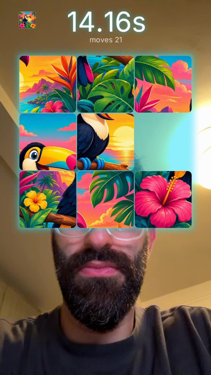 Selfie Speed Puzzle