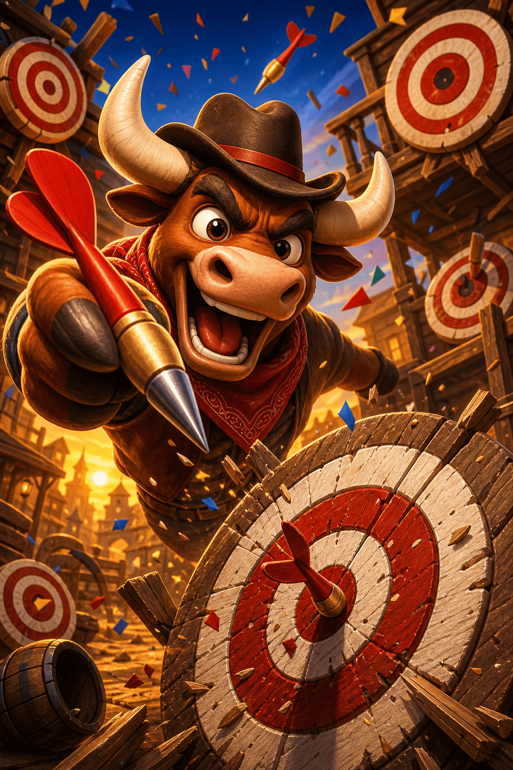 Bullseye Saloon 3D