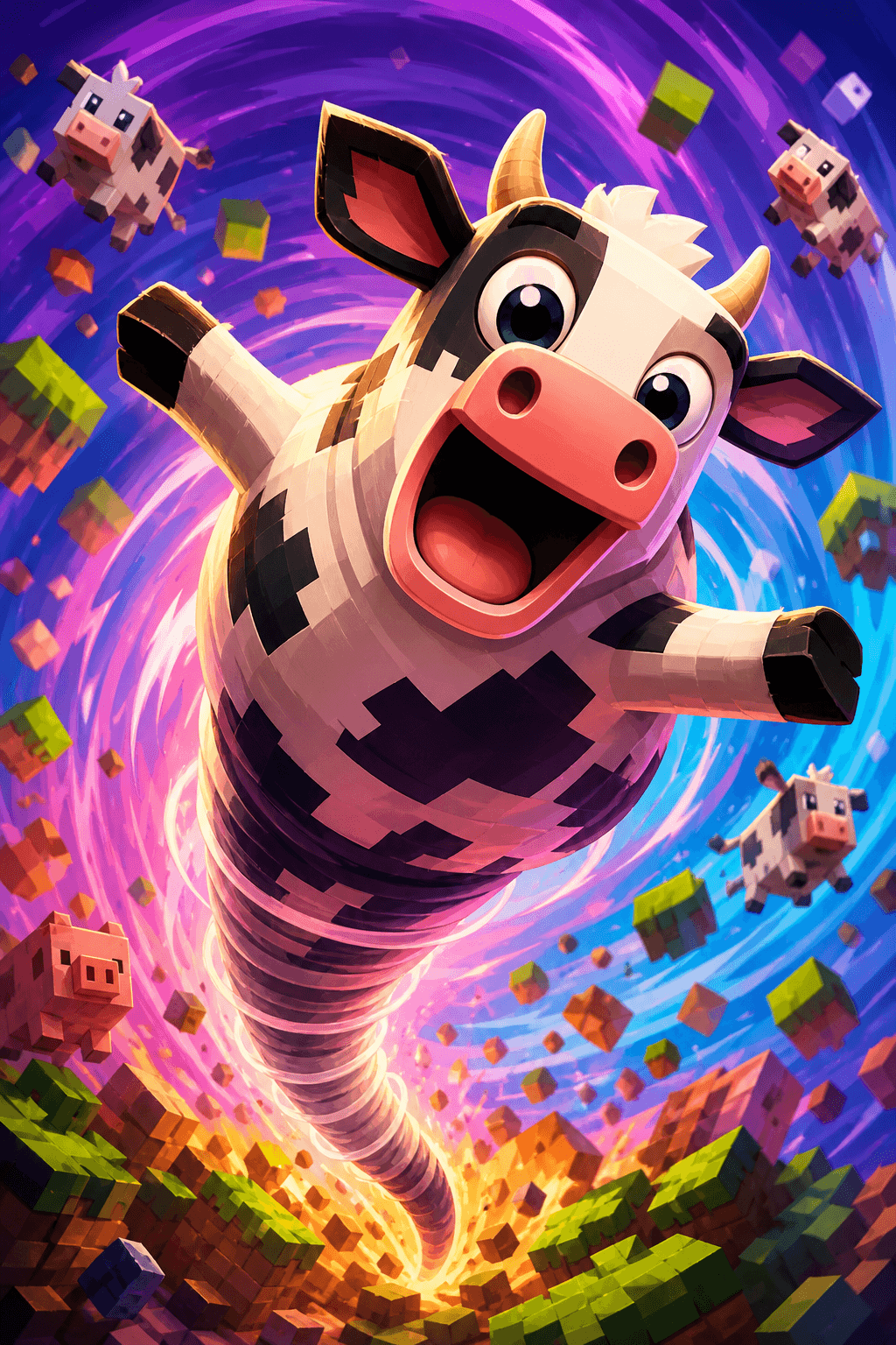 Spiral Cow