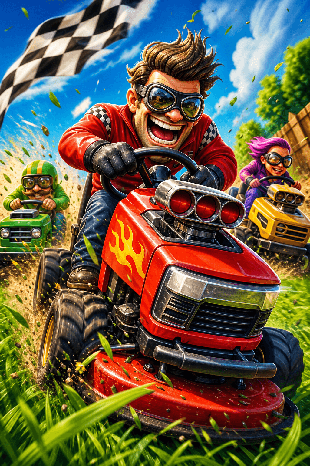 Mower Racing Day