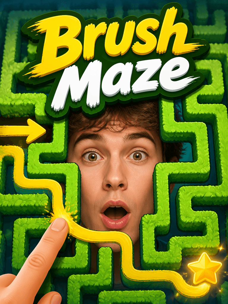 Brush Maze preview