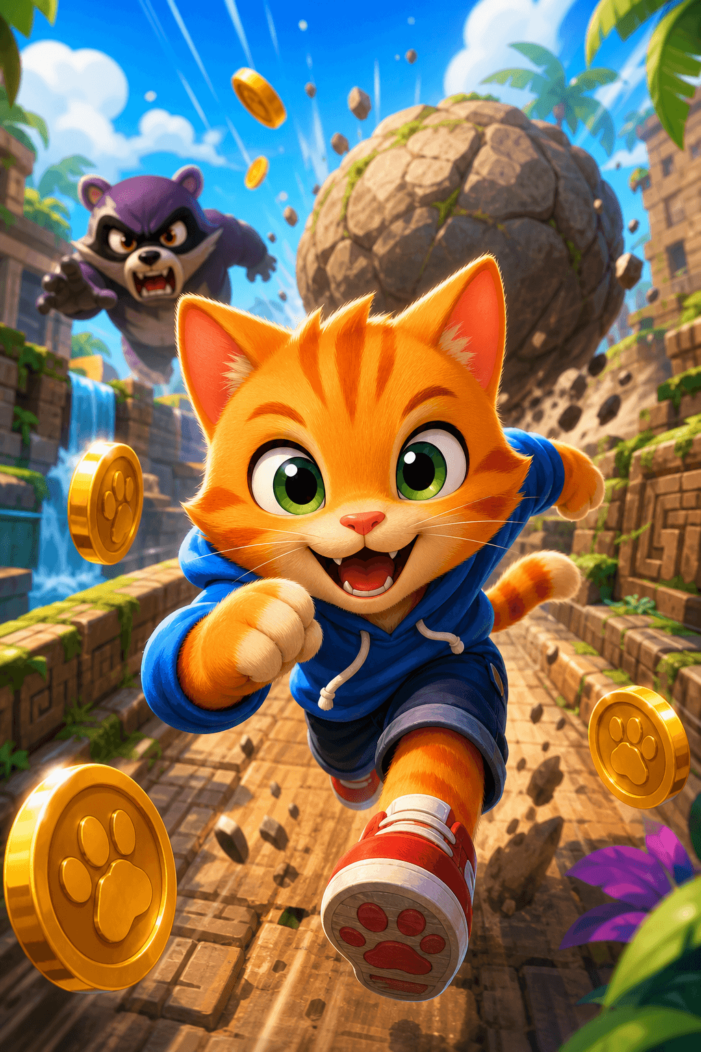 Cat Runner Dash