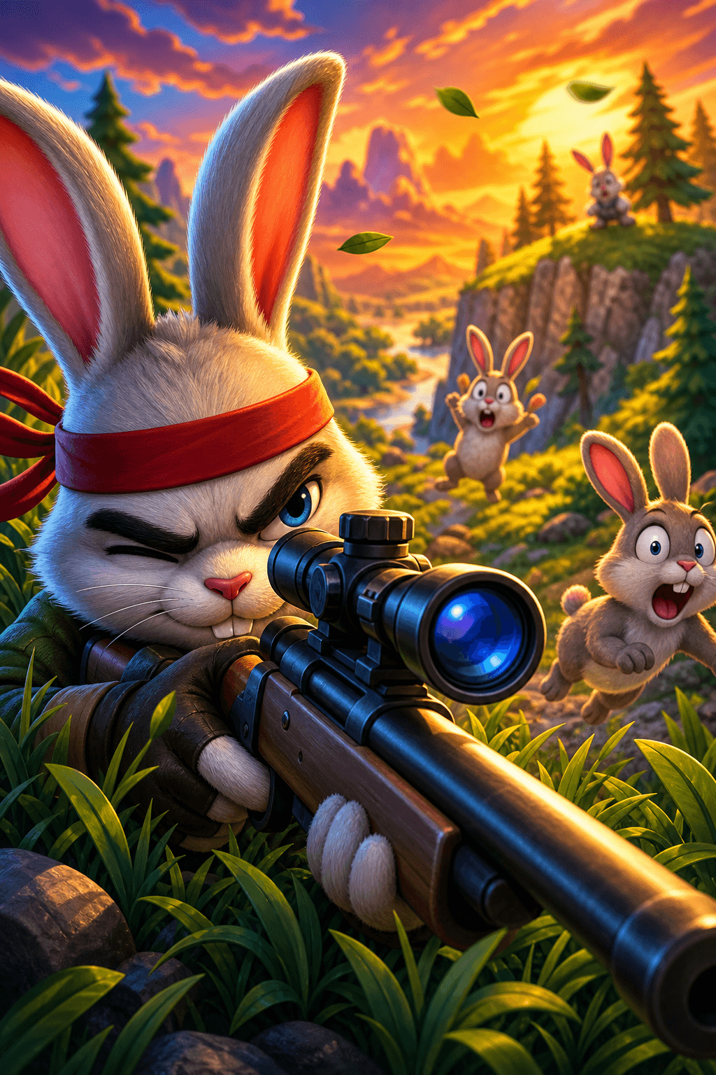 Rabbit Sniper 3D