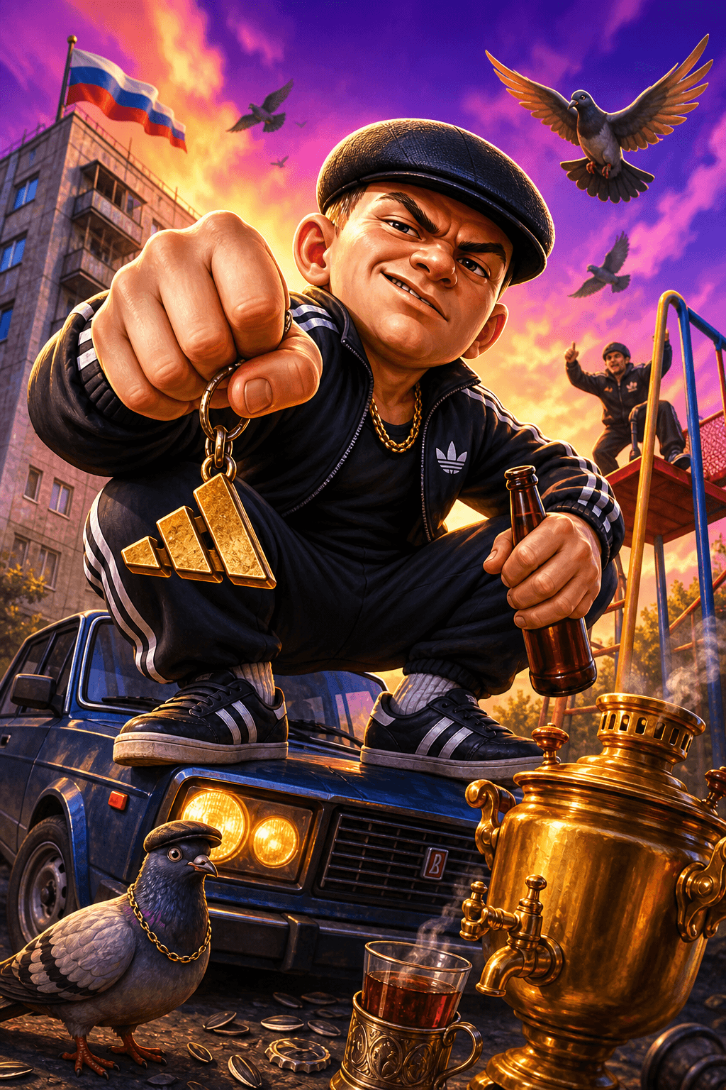 Gopnik Clicker: Slav Life