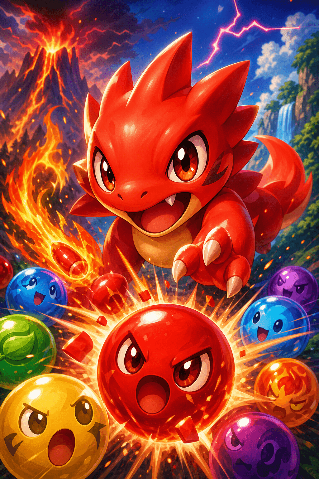 Pocket Battle Red