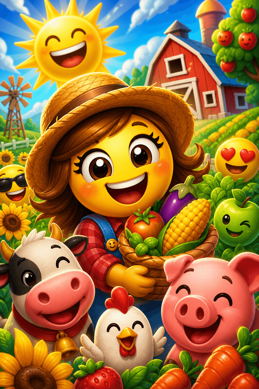Emojiville Farm