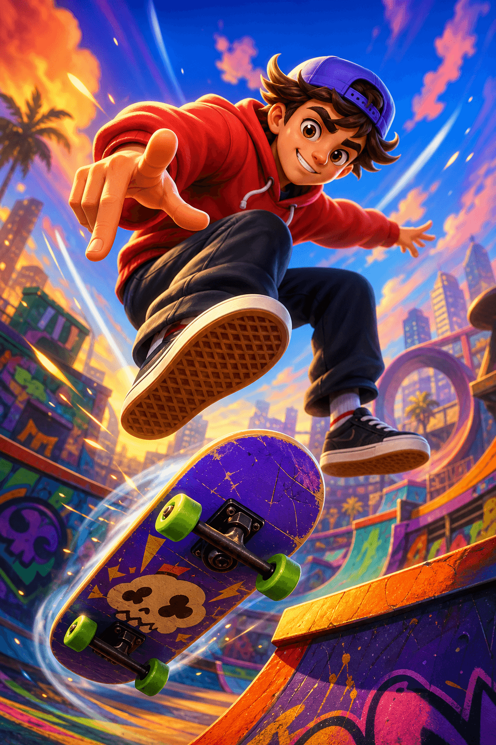 Flick Skate 3D