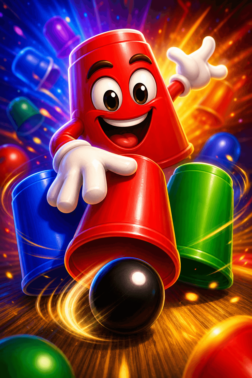 Cup Shuffle Slots