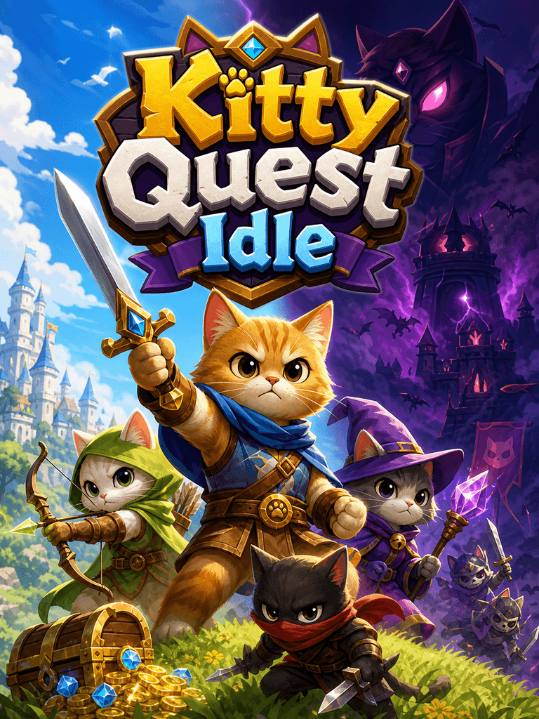 Kitty Quest Idle preview